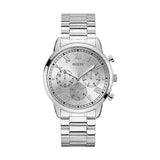Guess Hendrix Silver Dial Silver Steel Strap Watch for Men - GW0066G1 Authentic Buy Shop Now