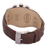 Fossil Coachman Chronograph Black Dial Brown Leather Strap Watch for Men - CH2891 Authentic Buy Shop Now