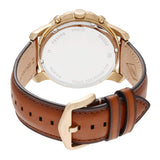 Fossil Grant Chronograph Blue Dial Brown Leather Strap Watch for Men - FS5068 Authentic Buy Shop Now