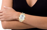 Movado Bold Silver Dial Two Tone Steel Strap Watch for Women - 3600129 Authentic Buy Shop Now