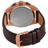 Maserati Traguardo Chronograph Blue Dial Brown Leather Strap Watch For Men - R8871612024 Authentic Buy Shop Now