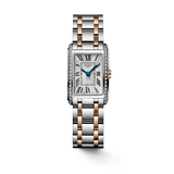 Longines Dolcevita Diamonds White Dial Two Tone Steel Strap Watch for Women - L5.258.5.79.7 Authentic Buy Shop Now