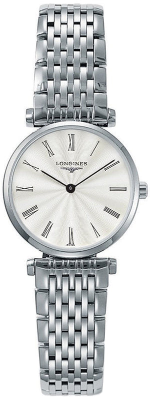 Longines La Grande Classique White Dial Silver Steel Strap Watch for Women - L4.209.4.71.6 Authentic Buy Shop Now