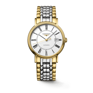 Longines Presence 38.5mm Automatic Stainless Steel Watch for Men - L4.921.2.11.7 Authentic Buy Shop Now