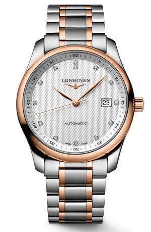 Longines Master Collection Automatic 40mm Silver Dial Two Tone Steel Strap Watch for Men - L2.793.5.77.7 Authentic Buy Shop Now