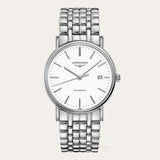 Longines Presence 38.5mm Automatic Stainless Steel Watch for Men - L4.921.4.12.6 Authentic Buy Shop Now