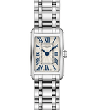 Longines Dolcevita White Dial Silver Steel Strap Watch for Women - L5.258.4.71.6 Authentic Buy Shop Now