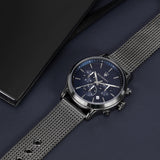 Maserati Epoca Black Edition Blue Dial Black Mesh Bracelet Watch For Men - R8873618008 Authentic Buy Shop Now