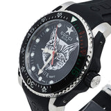 Gucci Dive Feline Black Dial Black Rubber Strap Watch For Men - YA136323 Authentic Buy Shop Now