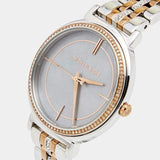 Michael Kors Cinthia Mother of Pearl Grey Dial Two Tone Steel Strap Watch for Women - MK3642 Authentic Buy Shop Now