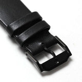 Movado Sapphire Black Dial Black Leather Strap Watch for Men - 606884 Authentic Buy Shop Now
