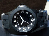 Marc Jacobs Pelly Black Dial Black Silicone Strap Watch for Women - MBM2528 Authentic Buy Shop Now