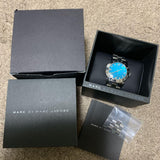 Marc Jacobs Amy Blue Dial Silver Steel Strap Watch for Women - MBM3272 Authentic Buy Shop Now