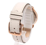 Coach Delancey White Dial White Leather Strap Watch for Women - 14502716 Authentic Buy Shop Now