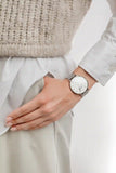 Daniel Wellington Petite Sterling Quartz White Dial Silver Mesh Bracelet Watch For Men - DW00100306 Authentic Buy Shop Now