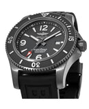 Breitling Superocean Automatic 46mm Black Dial Black Rubber Strap Watch for Men - M17368B71B1S1 Authentic Buy Shop Now