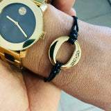 Movado Bold Black Dial Gold Steel Strap Unisex Watch - 3600397 Authentic Buy Shop Now