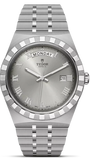 Tudor Royal Day Date Diamonds Automatic Silver Dial Silver Steel Strap Watch for Men - M28600-0002 Authentic Buy Shop Now