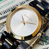 Michael Kors Delray Gold Dial Two Tone Steel Strap Watch for Women - MK4314 Authentic Buy Shop Now