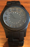 Marc Jacobs Pelly Black Dial Black Silicon Strap Watch for Women - MBM2511 Authentic Buy Shop Now