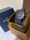 Breitling Endurance Pro United States Naval Academy Black Dial Blue Rubber Strap Watch for Men - X823103C1B1S1 Authentic Buy Shop Now