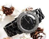 Marc Jacobs Marci Black Dial Black Steel Dial Strap Watch for Women - MBM3193 Authentic Buy Shop Now
