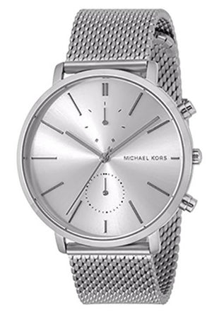 Michael Kors Jaryn Silver Dial Silver Mesh Bracelet Watch for Men - MK8541 Authentic Buy Shop Now