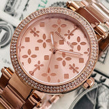 Michael Kors Parker Rose Gold Dial Steel Strap Watch for Women - MK6470 Authentic Buy Shop Now