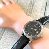 Burberry The City Black Dial Black Leather Strap Watch for Men - BU9906 Authentic Buy Shop Now