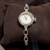 Bulova Crystals White Dial Silver Steel Strap Watch for Women - 96X114 Authentic Buy Shop Now