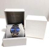 Calvin Klein City Blue Dial Silver Steel Strap Watch for Men - K2G2114N Authentic Buy Shop Now