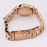 Marc Jacobs Amy White Dial Rose Gold Steel Strap Watch for Women - MBM3227 Authentic Buy Shop Now