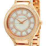 Michael Kors Kerry Mother of Pearl Dial Rose Gold Steel Strap Watch for Women - MK3313 Authentic Buy Shop Now