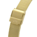 Daniel Wellington Classic Petite Evergold White Dial Gold Mesh Bracelet Watch For Women - DW00100350 Authentic Buy Shop Now