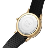 Daniel Wellington Iconic Motion Black Dial Rubber Strap Watch For Women - DW00100426 Authentic Buy Shop Now