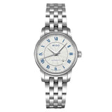 Mido Baroncelli III Automatic Silver Dial Silver Steel Strap Watch For Women - M7600.4.21.1 Authentic Buy Shop Now