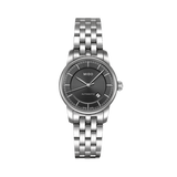 Mido Baroncelli III Automatic Grey Dial Silver Steel Strap Watch For Women - M7600.4.13.1 Authentic Buy Shop Now