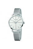 Calvin Klein Even White Dial Silver Mesh Bracelet Watch for Women - K7B23126 Authentic Buy Shop Now
