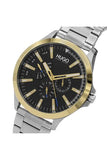 Hugo Boss Professional Black Dial Two Tone Steel Strap Watch for Men - 1513529 Authentic Buy Shop Now