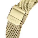 Versace Meander Greca White Dial Gold Mesh Bracelet Watch for Women - VELW00820 Authentic Buy Shop Now