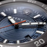 Versace Greca Sport Quartz Black Dial Black Steel Strap Watch For Men - VEZ300621 Authentic Buy Shop Now
