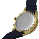 Maserati SFIDA Chronograph Blue Dial Blue Rubber Strap Watch For Men - R8871640004 Authentic Buy Shop Now
