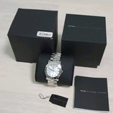 Marc Jacobs Amy Dexter Silver Dial Silver Steel Strap Watch for Women - MBM3214 Authentic Buy Shop Now