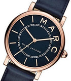 Marc Jacobs Roxy Navy Blue Dial Blue Leather Strap Watch for Women - MJ1534 Authentic Buy Shop Now