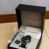 Burberry The City Grey Dial Gunmetal Grey Steel Strap Watch for Men - BU9354 Authentic Buy Shop Now
