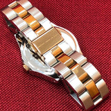 Marc Jacobs Blade Silver Dial Two Tone Steel Strap Watch for Women - MBM3129 Authentic Buy Shop Now