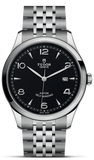 Tudor 1926 Automatic Black Dial Silver Steel Strap Watch for Men - M91650-0002 Authentic Buy Shop Now