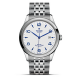 Tudor 1926 Automatic White Dial Silver Steel Strap Watch for Men - M91650-0005 Authentic Buy Shop Now