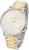 Coach Perry Silver Dial Two Tone Steel Strap Watch for Women - 14503347 Authentic Buy Shop Now