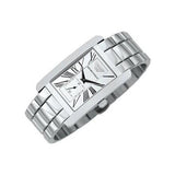 Emporio Armani Classic White Dial Silver Steel Strap Watch For Men - AR0145 Authentic Buy Shop Now